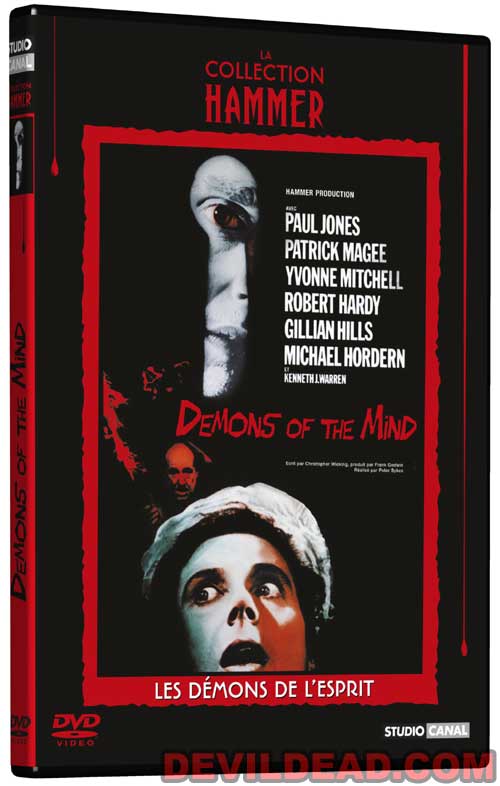 DEMONS OF THE MIND DVD Zone 2 (France) 