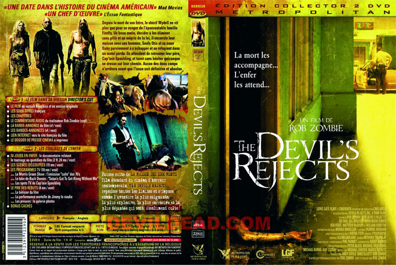 THE DEVIL'S REJECTS DVD Zone 2 (France) 