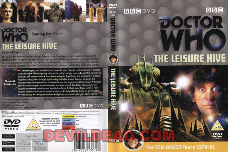 DOCTOR WHO : THE LEISURE HIVE (Serie) (Serie) DVD Zone 2 (Angleterre) 