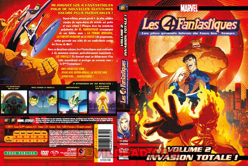 FANTASTIC FOUR (Serie) (Serie) DVD Zone 2 (France) 