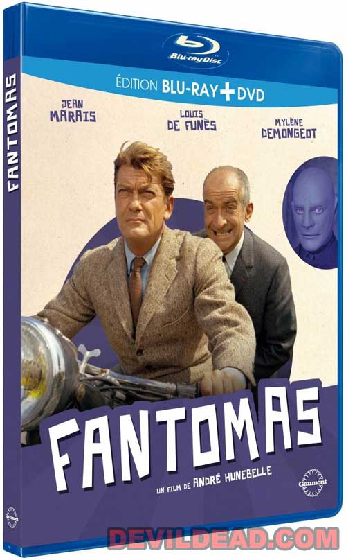 FANTOMAS Blu-ray Zone B (France)