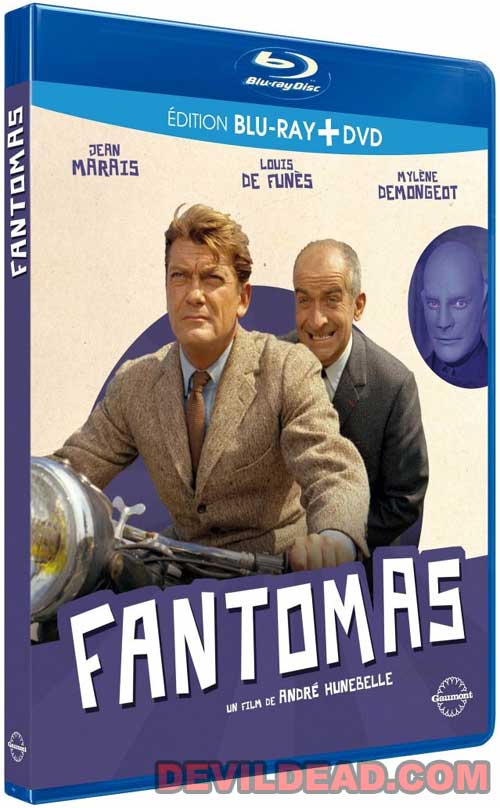 FANTOMAS Blu-ray Zone B (France) 