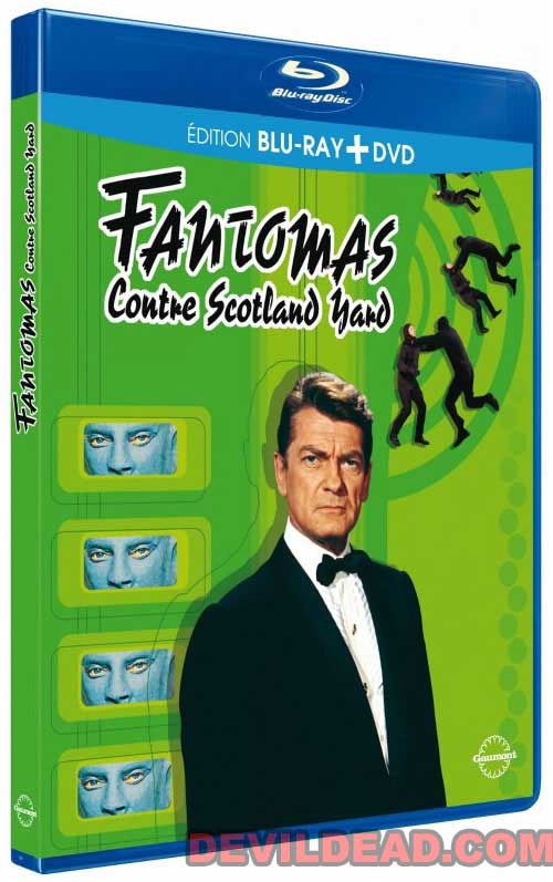 FANTOMAS CONTRE SCOTLAND YARD Blu-ray Zone B (France) 