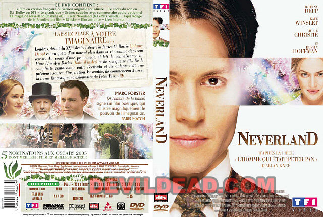 FINDING NEVERLAND DVD Zone 2 (France) 