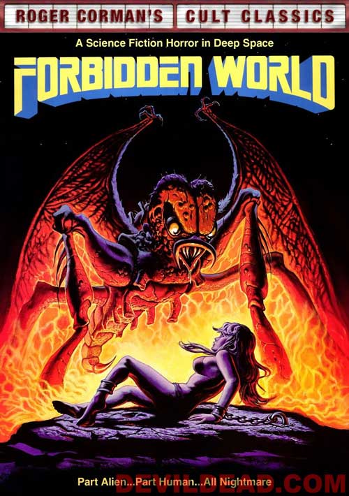 FORBIDDEN WORLD DVD Zone 1 (USA) 