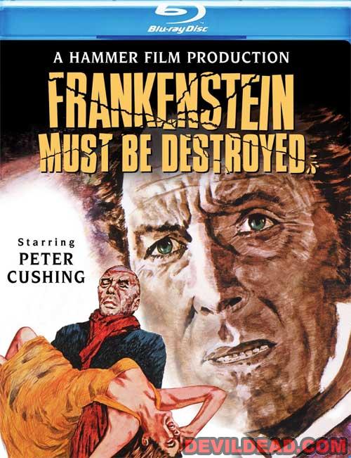 FRANKENSTEIN MUST BE DESTROYED Blu-ray Zone A (USA)