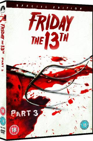 FRIDAY, THE 13TH PART 3 DVD Zone 2 (Angleterre) 