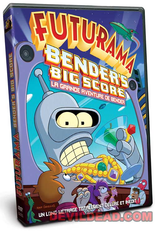 FUTURAMA : BENDER'S BIG SCORE DVD Zone 2 (France) 