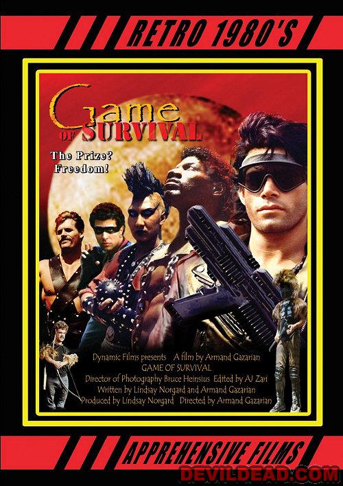 GAMES OF SURVIVAL DVD Zone 1 (USA) 