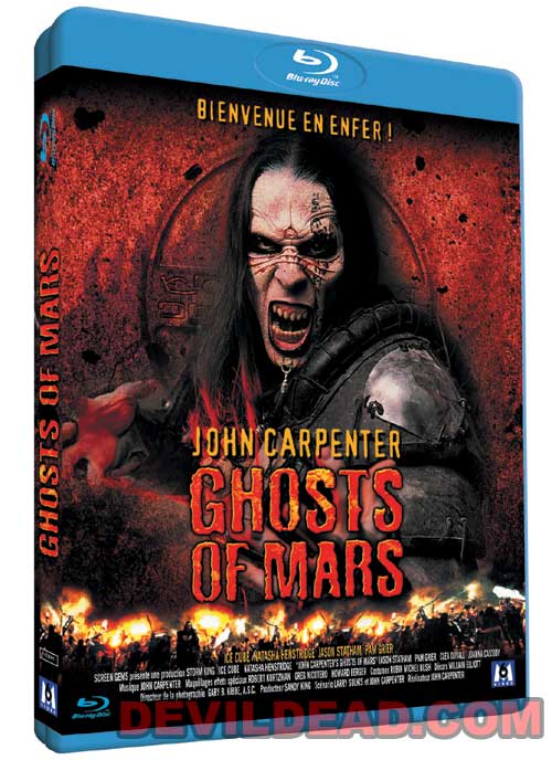 GHOSTS OF MARS Blu-ray Zone B (France)