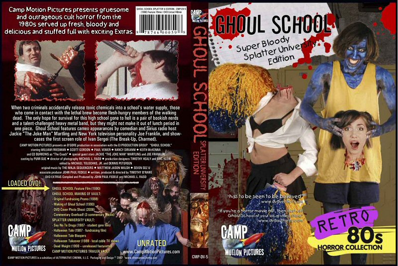 GHOUL SCHOOL DVD Zone 0 (USA) 