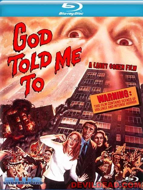 GOD TOLD ME TO Blu-ray Zone 0 (USA) 