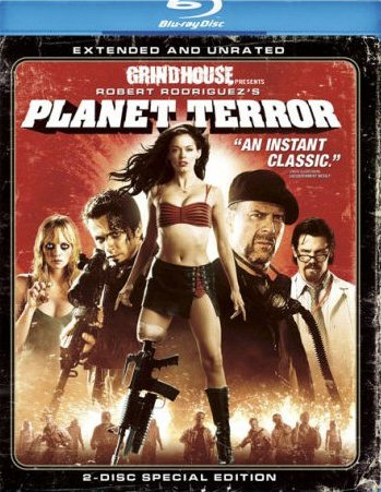 GRINDHOUSE : PLANET TERROR Blu-ray Zone A (USA) 