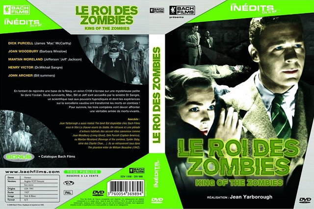 KING OF THE ZOMBIES DVD Zone 2 (France) 