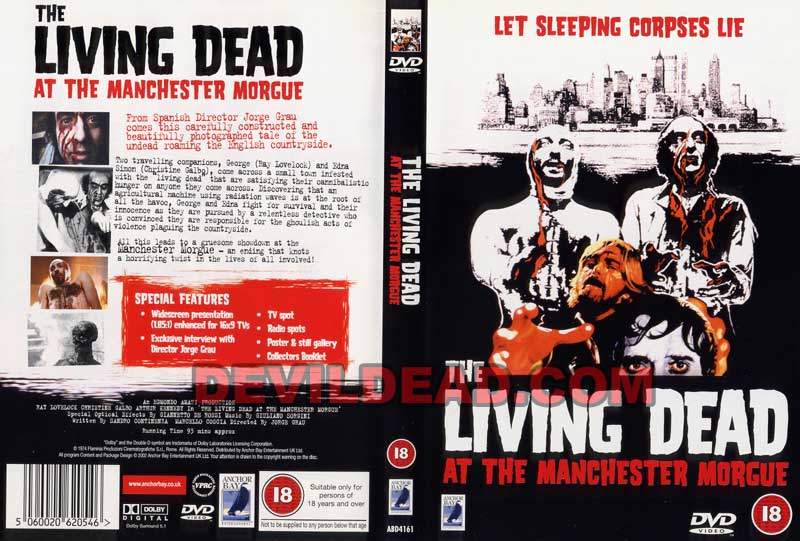 NON SI DEVE PROFANARE IL SONNO DEI MORTI DVD Zone 2 (Angleterre) 