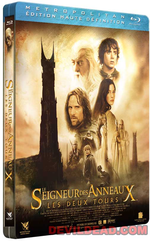 THE LORD OF THE RINGS : THE TWO TOWERS Blu-ray Zone B (France) 