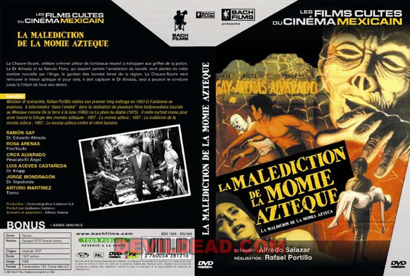 LA MALDICION DE LA MOMIA AZTECA DVD Zone 2 (France) 