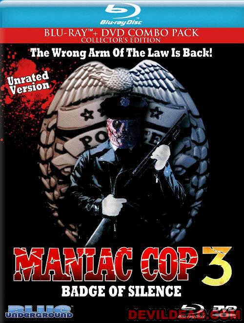 MANIAC COP 3 : BADGE OF SILENCE Blu-ray Zone A (USA) 