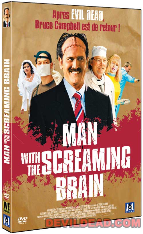 MAN WITH THE SCREAMING BRAIN DVD Zone 2 (France) 