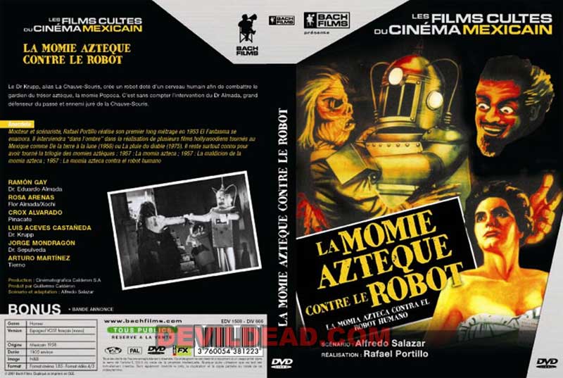LA MOMIA AZTECA CONTRA EL ROBOT HUMANO DVD Zone 2 (France) 