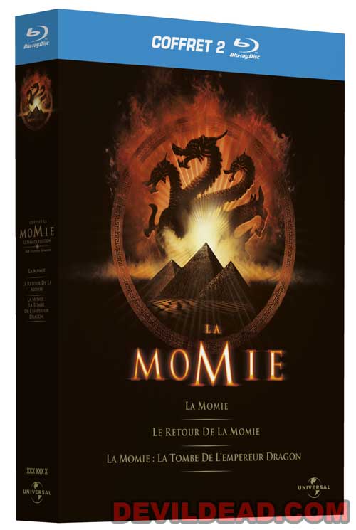 THE MUMMY : TOMB OF THE DRAGON EMPEROR Blu-ray Zone B (France)