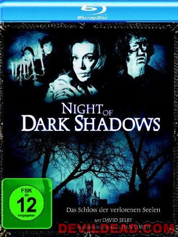 NIGHT OF DARK SHADOWS Blu-ray Zone B (Allemagne)