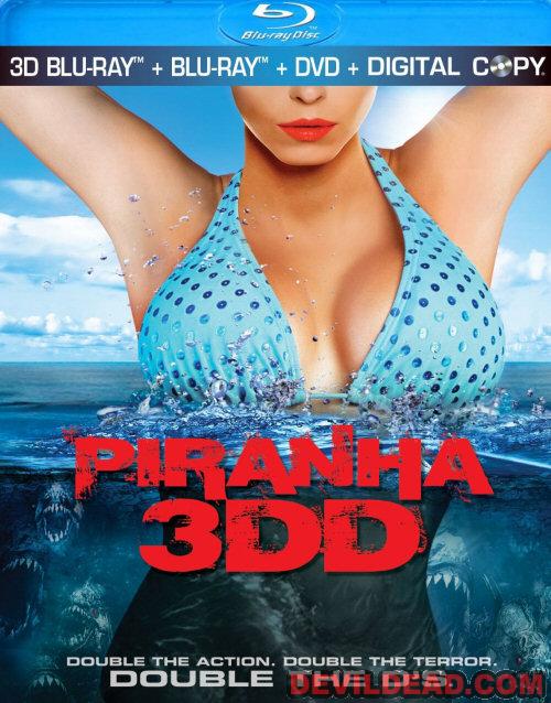 PIRANHA 3DD Blu-ray Zone A (USA) 