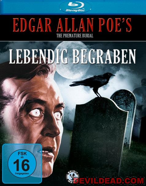 THE PREMATURE BURIAL Blu-ray Zone B (Allemagne) 