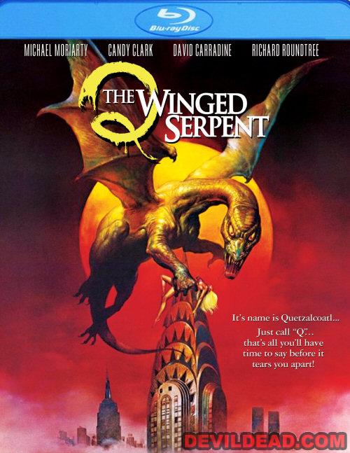 Q : THE WINGED SERPENT Blu-ray Zone A (USA) 