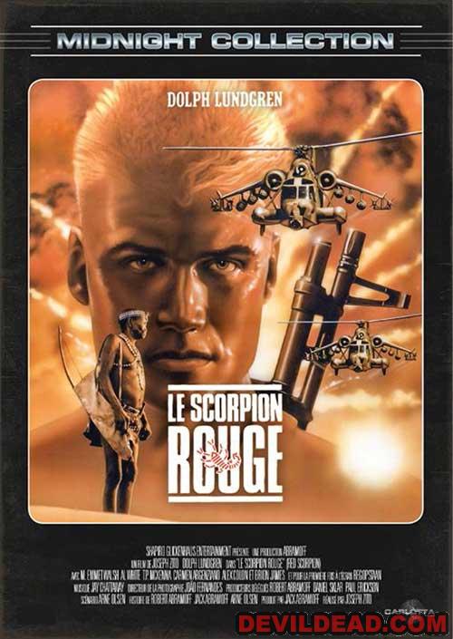 RED SCORPION Blu-ray Zone B (France)