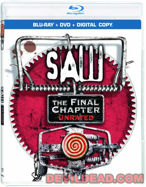 SAW 3D Blu-ray Zone A (USA) 