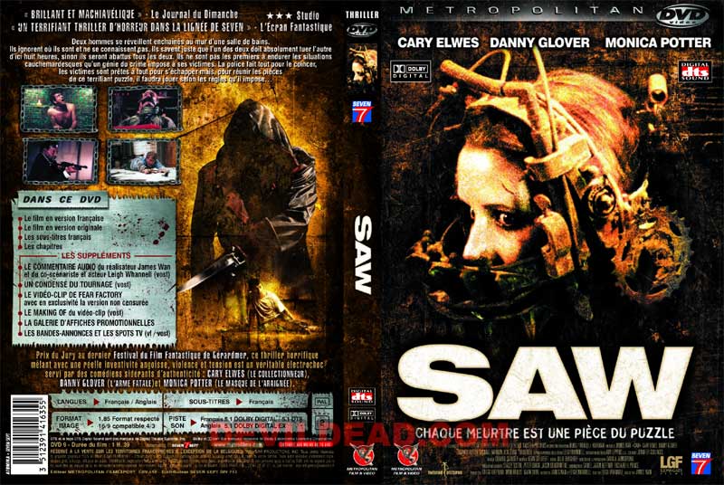 SAW DVD Zone 2 (France)