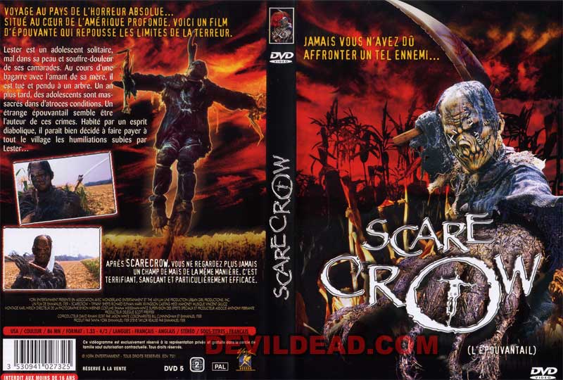 SCARECROW DVD Zone 2 (France) 