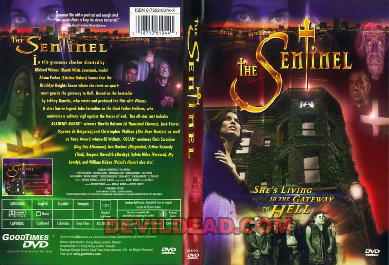 THE SENTINEL DVD Zone 0 (USA) 