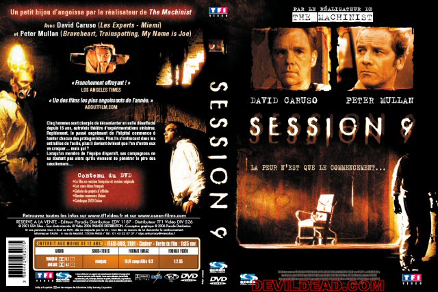 SESSION 9 DVD Zone 2 (France) 