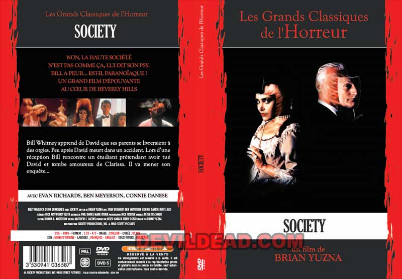 SOCIETY DVD Zone 2 (France) 