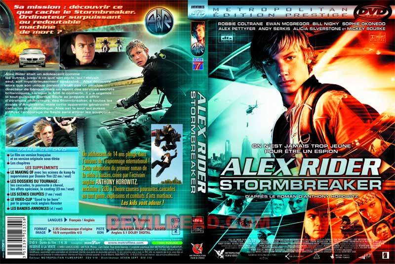 ALEX RIDER : OPERATION STORMBREAKER DVD Zone 2 (France) 