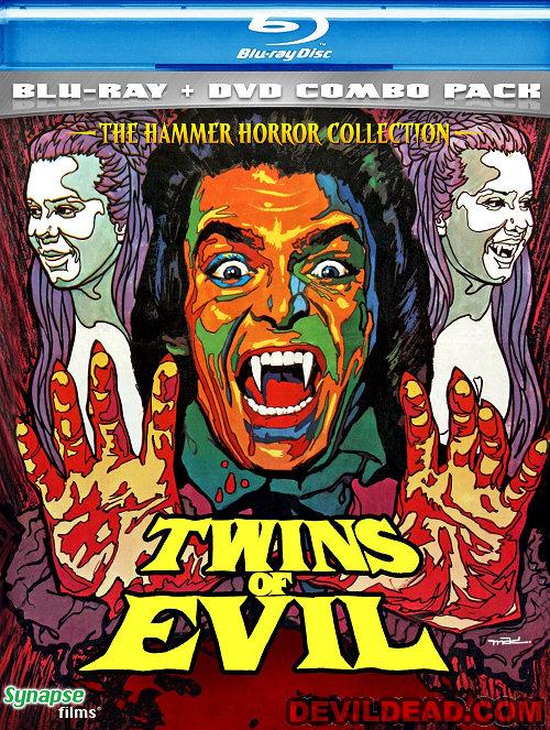 TWINS OF EVIL Blu-ray Zone A (USA) 