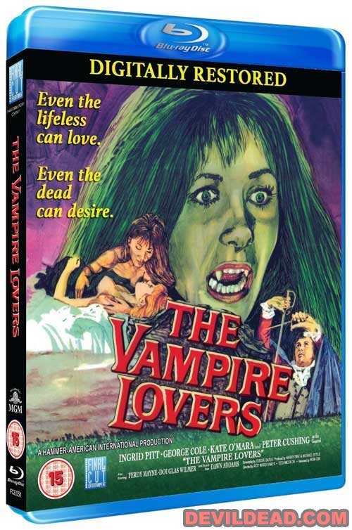 THE VAMPIRE LOVERS Blu-ray Zone B (Angleterre) 