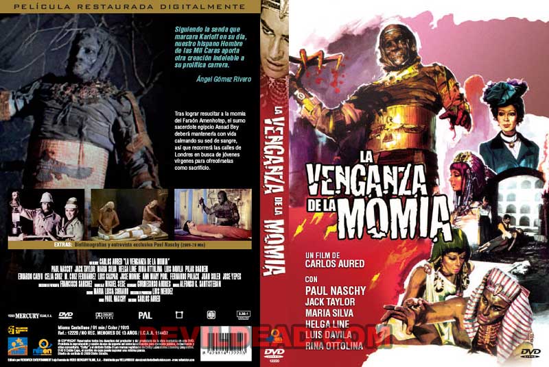 LA VENGANZA DE LA MOMIA DVD Zone 0 (Espagne) 