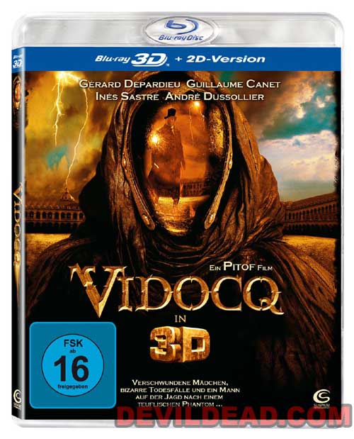 VIDOCQ DVD Zone 2 (Allemagne) 