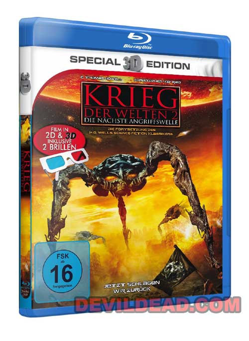 WAR OF THE WORLDS 2 : THE NEXT WAVE Blu-ray Zone B (Allemagne) 
