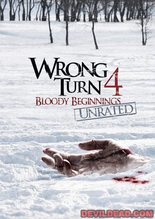 WRONG TURN 4 : BLOODY BEGINNINGS DVD Zone 1 (USA) 