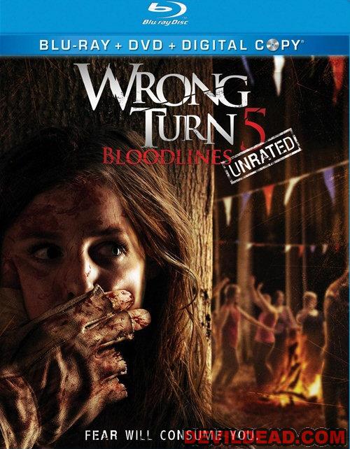 WRONG TURN 5 : BLOODLINES Blu-ray Zone A (USA)