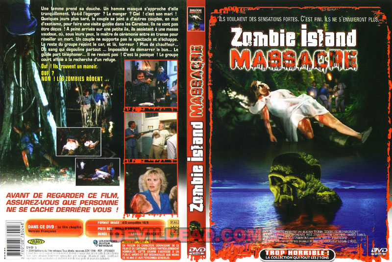 ZOMBIE ISLAND MASSACRE DVD Zone 2 (France) 