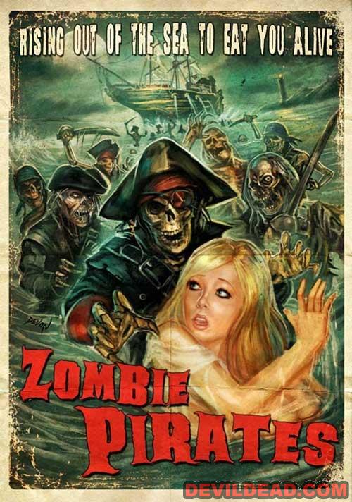 ZOMBIE PIRATES DVD Zone 1 (USA) 