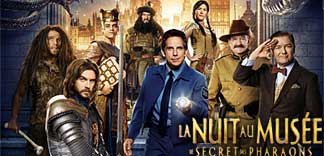 AVANT-PREMIERE : LA NUIT AU MUSEE, LE SECRET DES PHARAONS