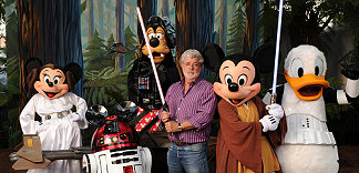 MICKEY SE PAIE STAR WARS & INDIANA JONES