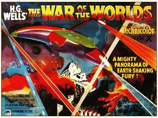 war of the worlds poster 1953. POSTER. WAR OF THE WORLDS