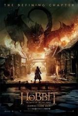 THE HOBBIT : BATTLE OF THE FIVE ARMIES - Comic Con Poster